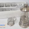 Stainless Steel Coffee Set By French Press