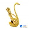 Golden 7 in 1 Swan Spoon Set