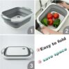Multifunction Folding Cutting Board & Washing Basket