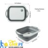 Multifunction Folding Cutting Board & Washing Basket