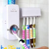 Automatic Toothpaste Dispenser With Toothbrush Holder
