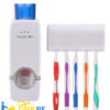 Automatic Toothpaste Dispenser With Toothbrush Holder