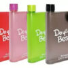 Plastic Notebook Style Portable Water/Sports Bottle 380ML