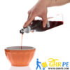 Glass liquid condiment oil bottle leakproof oiler