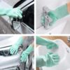 Max Home Magic Silicone Dish Washing Gloves