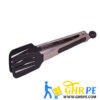 Silver & Black Non Stick Tong Chimta