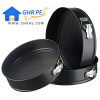 3 pcs Round Shape Cake Moulds Spring-Form Nonstick