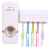 Automatic Toothpaste Dispenser With Toothbrush Holder