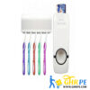 Automatic Toothpaste Dispenser With Toothbrush Holder