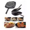 Dessini Original Die Casting Double Grill Pan