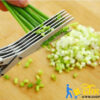 5 Layers Multi-Functional Stainless Steel Kitchen Scissors