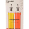 Oil/Vinegar Pouring Dispenser Bottle Glass Pack of 2