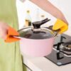 Heat Resistant Silicone Gloves Protective Hand Clip