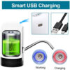 Electric Portable USB Rechargeable Water Dispenser