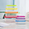 7 pieces Rainbow Colors Food Storage Boxes