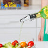 Oil/Vinegar Pouring Dispenser Bottle Glass Pack of 2