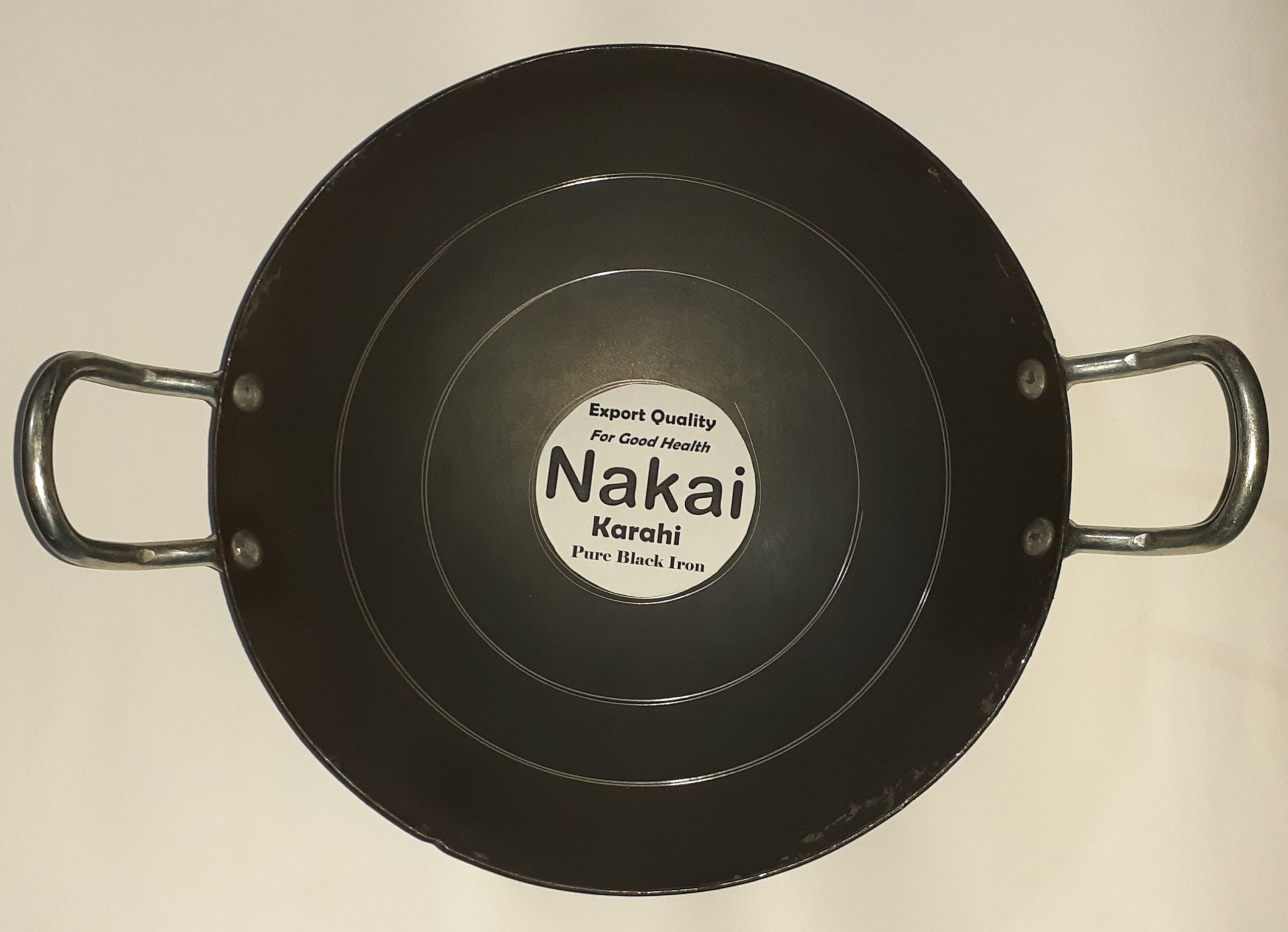 Black Imported Iron Karahi For Make Best Taste