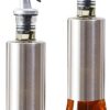 Stainless Steel Glass Oil/Vinegar Bottle Leak-proof