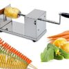 New Stylish Manual Stainless Steel Twisted Potato Slicer