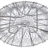 Stainless Steel Foldable Fry/Rinse Basket Strainer Net