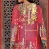 Beautiful Digital Lawn Kurti With Embroidered Neck