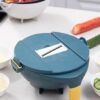 New Multi-functional Vegetable Cutter With Drain Basket