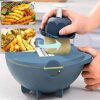 New Multi-functional Vegetable Cutter With Drain Basket