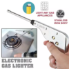 Stylish Stainless Steel Gas Lighter For Kitchen