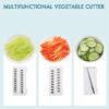New Multi-functional Vegetable Cutter With Drain Basket