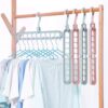 9 in 1 Multi Purpose Hanger Holder (Pack of 6)