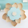 Stylish Rotating Dry Fruit Box Flower Style (6 Compartments)