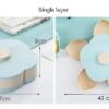 Stylish Rotating Dry Fruit Box Flower Style (6 Compartments)